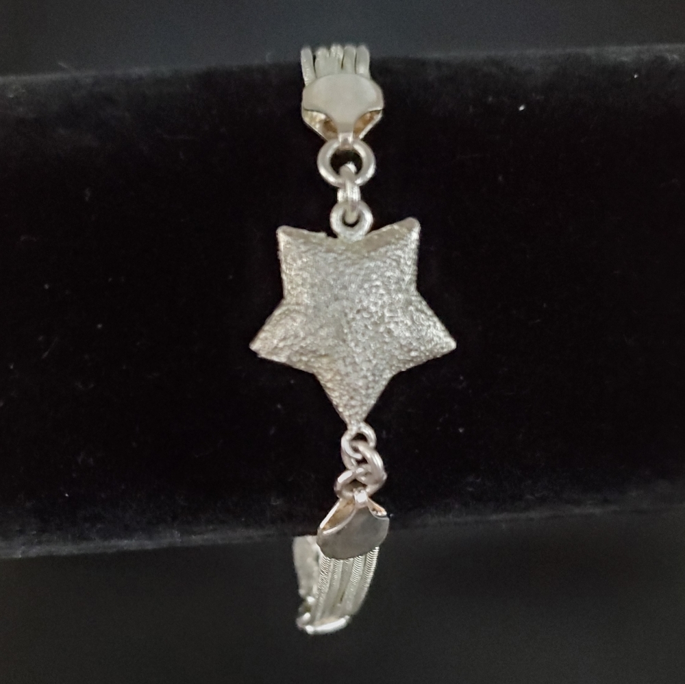 Silver (.925) Star Bracelet